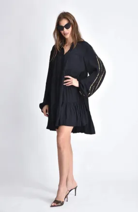 Muche & Muchette Babydoll Dress, Black