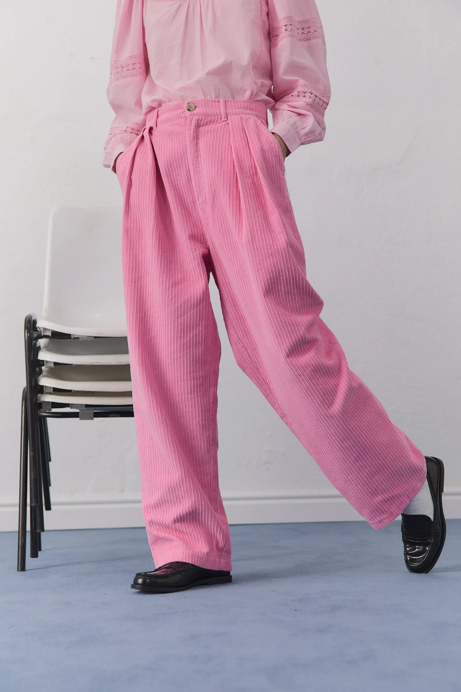 North Woman Pant Blush Pink Sample