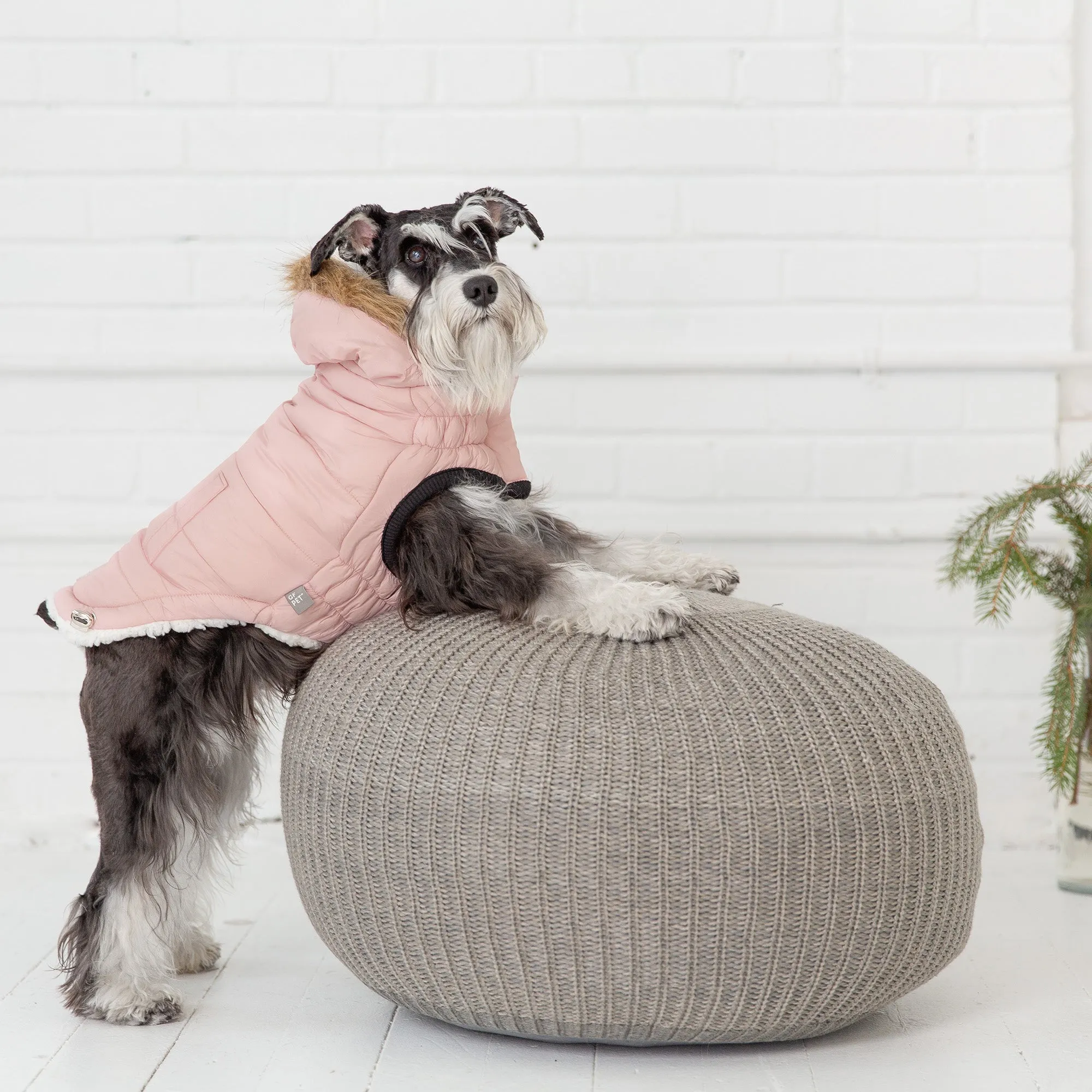 Urban Parka Dog Jacket Pink